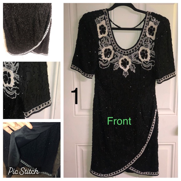 Daval Designs by Samir Suri Dresses & Skirts - Daval Designs by Samir Suri inc. vtg black dress